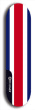 North American maple skateboard deck designed by underground artist BellyRash -- available in widths between 7.5 to 8.5 inches in both mellow concave and steep concave shapes. Artwork : 	Costa Rica	flag skateboard deck