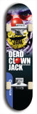 Dead Clown Jack #25: Blue Logo Skateboard Deck
