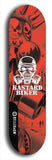 Bastard Biker #27: Black Logo Skateboard Deck