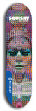 Squishy #21: Blue Logo Skateboard Deck
