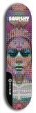 Squishy #21: Black Logo Skateboard Deck