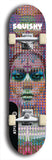 Squishy #21: Black Logo Skateboard Deck