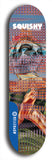 Squishy #22: Blue Logo Skateboard Deck