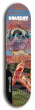 Squishy #22: Black Logo Skateboard Deck