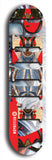 Jawn brand North American maple skateboard deck designed by underground artist BellyRash -- available in widths between 7.5 to 8.5 inches in both mellow concave and steep concave shapes.