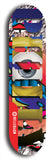 Jawn brand North American maple skateboard deck designed by underground artist BellyRash -- available in widths between 7.5 to 8.5 inches in both mellow concave and steep concave shapes.