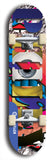 Jawn brand North American maple skateboard deck designed by underground artist BellyRash -- available in widths between 7.5 to 8.5 inches in both mellow concave and steep concave shapes.
