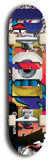 Jawn brand North American maple skateboard deck designed by underground artist BellyRash -- available in widths between 7.5 to 8.5 inches in both mellow concave and steep concave shapes.