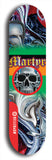 Martyr #6: Limited Edition, Red Logo Skateboard Deck
