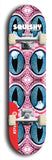 Squishy #20: Red Logo Skateboard Deck