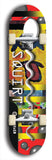 Squirt #22: Limited Edition, Black Logo Skateboard Deck