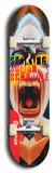 Stalking Julian Schnabel  #1: Limited Edition, Red Logo Skateboard Deck