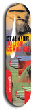 Stalking Julian Schnabel #2: Limited Edition, Red Logo Skateboard Deck