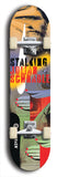 Stalking Julian Schnabel #2: Limited Edition, Black Logo Skateboard Deck