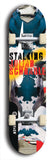 Stalking Julian Schnabel #3: Limited Edition, Black Logo Skateboard Deck