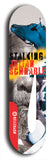 Stalking Julian Schnabel #4: Limited Edition, Red Logo Skateboard Deck