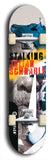 Stalking Julian Schnabel #4: Limited Edition, Black Logo Skateboard Deck