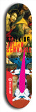 Stalking Julian Schnabel #5: Limited Edition, Red Logo Skateboard Deck