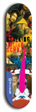 Stalking Julian Schnabel #5: Limited Edition, Blue Logo Skateboard Deck