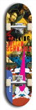 Stalking Julian Schnabel #5: Limited Edition, Blue Logo Skateboard Deck