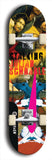 Stalking Julian Schnabel #5: Limited Edition, Black Logo Skateboard Deck