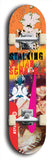 Stalking Julian Schnabel #6: Limited Edition, Red Logo Skateboard Deck