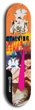 Stalking Julian Schnabel #6: Limited Edition, Black Logo Skateboard Deck