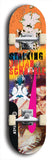 Stalking Julian Schnabel #6: Limited Edition, Black Logo Skateboard Deck