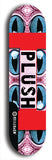 Plush #61: Black Logo Skateboard Deck