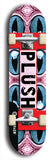 Plush #61: Black Logo Skateboard Deck