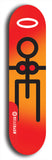 Infinite Halo #1: Limited Edition, Red Logo Skateboard Deck