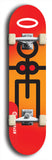 Infinite Halo #1: Limited Edition, Red Logo Skateboard Deck