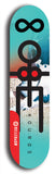 Infinite Halo #2: Limited Edition, Red Logo Skateboard Deck