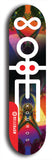 Infinite Halo #3: Limited Edition, Red Logo Skateboard Deck