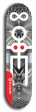 Infinite Halo #5: Limited Edition, Red Logo Skateboard Deck