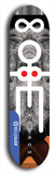 Infinite Halo #6: Limited Edition, Blue Logo Skateboard Deck