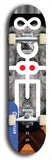 Infinite Halo #6: Limited Edition, Blue Logo Skateboard Deck