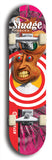 Sludge #10: Limited Edition, Red Logo Skateboard Deck