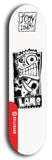 Vicious Judy Stabs Idiots #5: Limited Edition, Red Logo Skateboard Deck