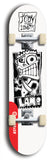 Vicious Judy Stabs Idiots #5: Limited Edition, Red Logo Skateboard Deck
