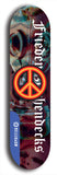 Friedenszeichen #10: Limited Edition, Blue Logo Skateboard Deck