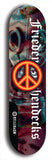 Friedenszeichen #10: Limited Edition, Black Logo Skateboard Deck