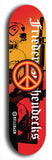 Friedenszeichen #2: Limited Edition, Blue Logo Skateboard Deck