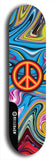Friedenszeichen #4: Limited Edition, Black Logo Skateboard Deck