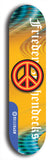 Friedenszeichen #5: Limited Edition, Blue Logo Skateboard Deck