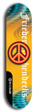 Friedenszeichen #5: Limited Edition, Black Logo Skateboard Deck