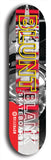 North American maple skateboard deck designed by underground artist BellyRash -- available in widths between 7.5 to 8.5 inches in both mellow concave and steep concave shapes. Artwork: street art and street artist and the BellyRash Blunt Blank skateboard deck logo
