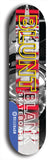 North American maple skateboard deck designed by underground artist BellyRash -- available in widths between 7.5 to 8.5 inches in both mellow concave and steep concave shapes. Artwork: street art and street artist and the BellyRash Blunt Blank skateboard deck logo