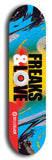 Freaks & Love #1: Limited Edition, Red Logo Skateboard Deck