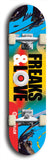 Freaks & Love #1: Limited Edition, Red Logo Skateboard Deck